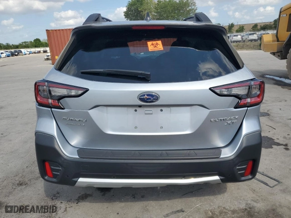 2021 Subaru Outback Limited XT with VIN 4S4BTGNDXM3115208, listed as a Copart auction lot 51760585 with 85,444 mi miles and Non Repairable. Bid and sale history available at carsss.com. Image 6.