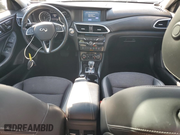 2019 Infiniti QX30 Luxe z VIN SJKCH5CR8KA006894, wystawiony jako Copart lot #58809565 z przebiegiem 50 697 mil mil oraz Szkoda całkowita • Salvage title. Historia ofert i sprzedaży dostępna na DreamBid. Obrazek 8.