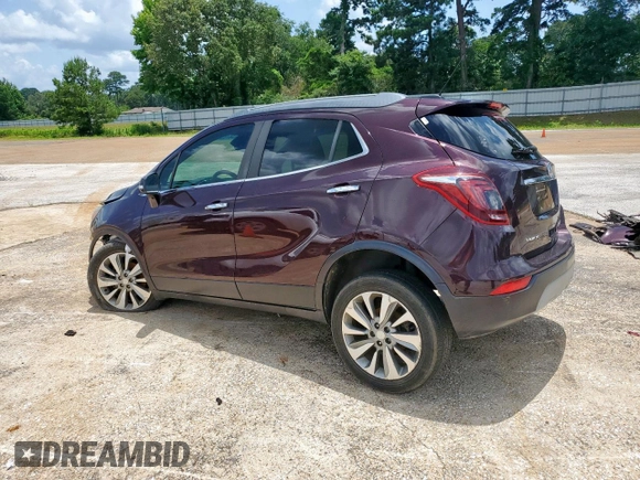 2017 Buick Encore Preferred with VIN KL4CJASB1HB064766, listed as a Copart auction lot 61587855 with 99,270 mi miles and Salvage title. Bid and sale history available at DreamBid. Image 2.