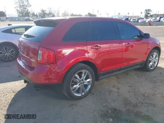 2012 Ford Edge SEL with VIN 2FMDK3J91CBA53461, listed as a IAAI auction lot 41851849 with 140,263 mi miles. Bid and sale history available at carsss.com. Image 4.