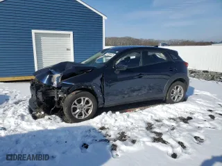 2017 Mazda CX-3 Sport with VIN JM1DKFB73H0154724, listed as a Copart auction lot 43694025 with 191,768 mi miles and Salvage Title. Bid and sale history available at carsss.com. Image 1.