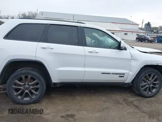 2016 Jeep Grand Cherokee Limited 75th Anniversary with VIN 1C4RJFBG5GC377529, listed as a IAAI auction lot 41961815 with 136,297 mi miles and . Bid and sale history available at DreamBid. Image 14.