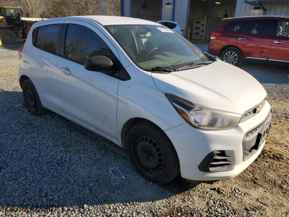 2016 Chevrolet Spark LS with VIN KL8CA6SA3GC627506, listed as a Copart auction lot 87763935 with 123,879 mi miles and Salvage Title. Bid and sale history available at carsss.com. Image 4.
