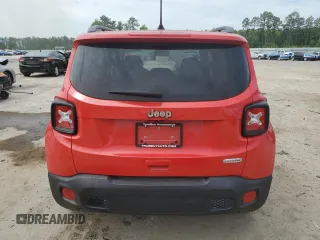 2018 Jeep Renegade Latitude with VIN ZACCJABB0JPH97800, listed as a Copart auction lot 55987105 with Not provided miles and Salvage title. Bid and sale history available at DreamBid. Image 6.