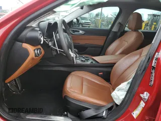 2018 Alfa Romeo Giulia with VIN ZARFAEDN3J7567151, listed as a Copart auction lot 85385364 with Not provided miles and Salvage title. Bid and sale history available at DreamBid. Image 7.