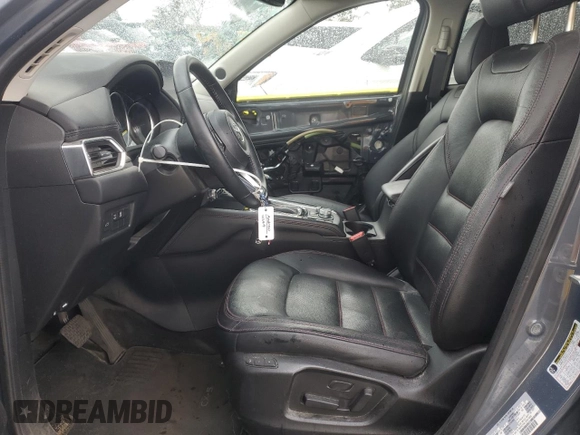 2021 Mazda CX-5 Touring with VIN JM3KFACM3M0420425, listed as a Copart auction lot 47993745 with 56,184 mi miles and Salvage Title. Bid and sale history available at carsss.com. Image 7.