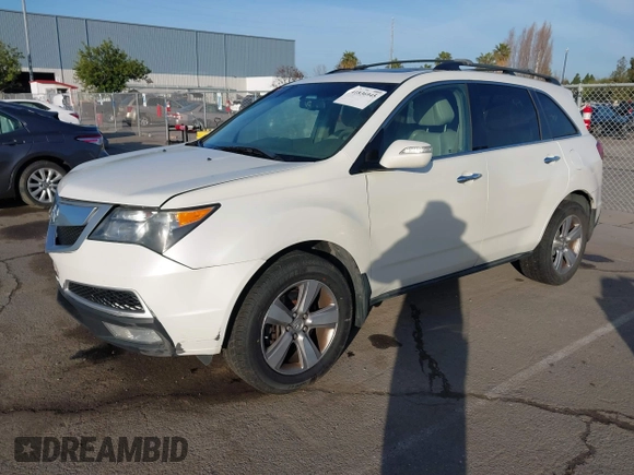 2011 Acura MDX Tech Pkg with VIN 2HNYD2H6XBH514488, listed as a IAAI auction lot 41836945 with 180,394 mi miles. Bid and sale history available at carsss.com. Image 2.