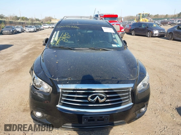 2015 Infiniti QX60 with VIN 5N1AL0MM0FC546745, listed as a IAAI auction lot 42097316 with 181,814 mi miles. Bid and sale history available at carsss.com. Image 12.