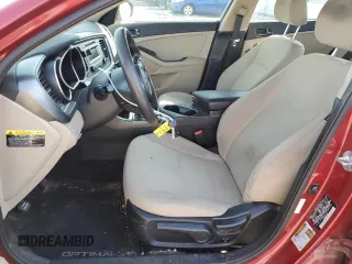 2015 Kia Optima LX with VIN 5XXGM4A70FG487309, listed as a Copart auction lot 50470835 with 96,517 mi miles and Salvage Title. Bid and sale history available at DreamBid. Image 7.