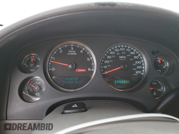 2008 Chevrolet Tahoe LS with VIN 1GNFC13C48R112859, listed as a Copart auction lot 80983314 with 219,508 mi miles and Salvage title. Bid and sale history available at DreamBid. Image 9.