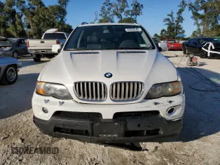 2006 BMW X5 4.4i with VIN 5UXFB53536LV25374, listed as a Copart auction lot 80664864 with 89,897 mi miles and Salvage Title. Bid and sale history available at carsss.com. Image 5.