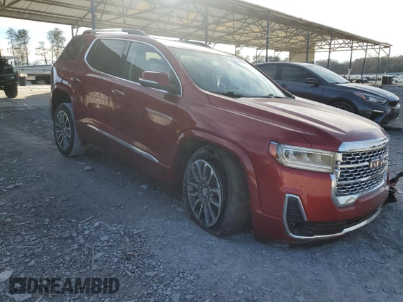 2021 GMC Acadia Denali with VIN 1GKKNPLS0MZ224388, listed as a Copart auction lot 88892385 with 47,240 mi miles and Salvage Title. Bid and sale history available at carsss.com. Image 4.