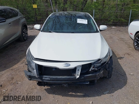 2014 Kia Optima SXL Turbo with VIN 5XXGR4A62EG265846, listed as a IAAI auction lot 42016278 with 168,805 mi miles and . Bid and sale history available at DreamBid. Image 13.