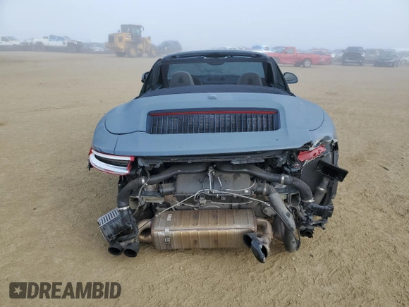 2017 Porsche 911 Carrera with VIN WP0CA2A98HS141577, listed as a Copart auction lot 43010655 with 36,759 mi miles and Salvage Title. Bid and sale history available at DreamBid. Image 6.