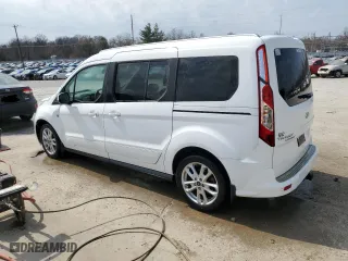 2015 Ford Transit Connect Wagon Titanium with VIN NM0GE9G77F1223725, listed as a Copart auction lot 48683865 with 0 mi miles and Salvage Title. Bid and sale history available at carsss.com. Image 2.