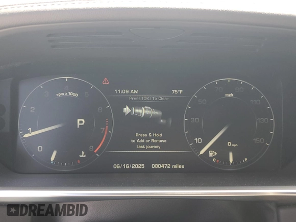 2015 Land Rover Range Rover HSE with VIN SALGS2VF4FA207942, listed as a Copart auction lot 60699825 with 80,472 mi miles and Salvage title. Bid and sale history available at DreamBid. Image 9.