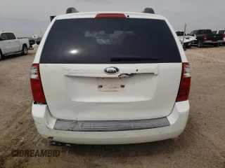 2008 Kia Sedona LX with VIN KNDMB233586213242, listed as a Copart auction lot 51436545 with 213,103 mi miles and Salvage Title. Bid and sale history available at carsss.com. Image 6.