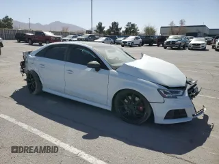 2018 Audi S3 Premium Plus with VIN WAUB1GFF9J1034277, listed as a Copart auction lot 48336225 with 0 mi miles and Salvage Title. Bid and sale history available at carsss.com. Image 4.