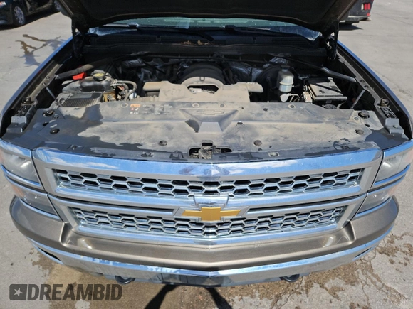 2014 Chevrolet Silverado 1500 LT with VIN 1GCVKREC7EZ361770, listed as a Copart auction lot 53295155 with 152,444 mi miles and Salvage Title. Bid and sale history available at DreamBid. Image 11.