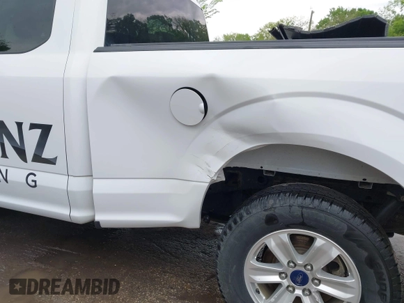 2018 Ford F-150 XL with VIN 1FTEX1CP8JKE25780, listed as a IAAI auction lot 42173737 with 114,454 mi miles and . Bid and sale history available at DreamBid. Image 18.