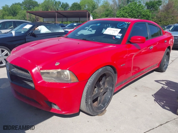 2014 Dodge Charger RT Plus with VIN 2C3CDXCT2EH315597, listed as a IAAI auction lot 41974446 with 166,928 mi miles. Bid and sale history available at carsss.com. Image 17.