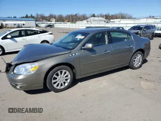 2011 Buick Lucerne CXL with VIN 1G4HC5EM0BU128524, listed as a Copart auction lot 50221235 with 85,485 mi miles and Salvage Title. Bid and sale history available at carsss.com. Image 1.