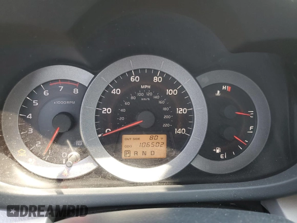 2006 Toyota RAV4 Limited with VIN JTMZD31V265022181, listed as a Copart auction lot 59937355 with 106,502 mi miles and Salvage title. Bid and sale history available at DreamBid. Image 9.