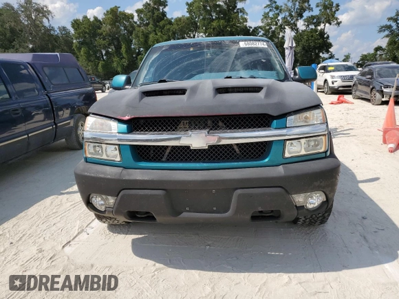 2003 Chevrolet Avalanche with VIN 3GNEC13TX3G175372, listed as a Copart auction lot 68082774 with 256,954 mi miles and Non Repairable. Bid and sale history available at DreamBid. Image 5.