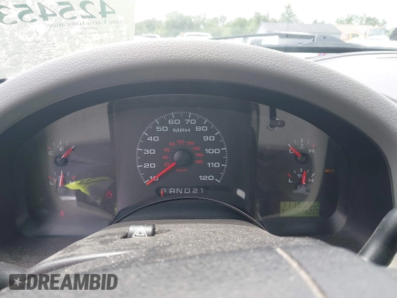 2005 Ford F-150 STX with VIN 1FTRX14W05FB41582, listed as a IAAI auction lot 42545331 with 111,555 mi miles and . Bid and sale history available at DreamBid. Image 7.