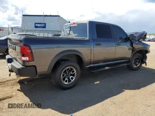 2017 Ram 1500 Rebel with VIN 1C6RR7YTXHS573922, listed as a Copart auction lot 55161855 with 53,516 mi miles and Salvage title. Bid and sale history available at DreamBid. Image 3.