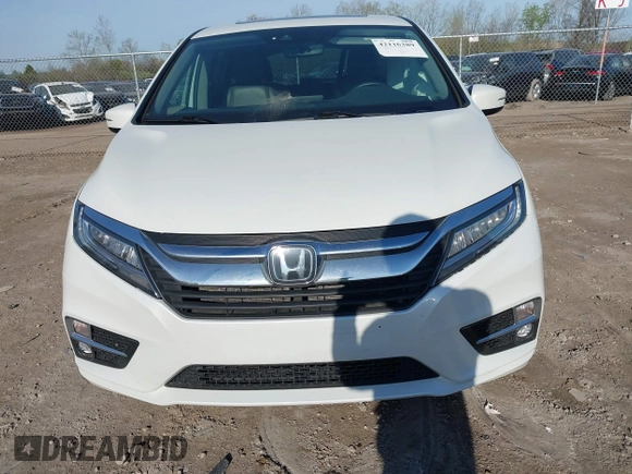 2020 Honda Odyssey Elite with VIN 5FNRL6H92LB014671, listed as a IAAI auction lot 42110389 with 104,180 mi miles and . Bid and sale history available at DreamBid. Image 12.