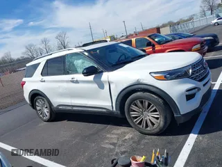 2021 Ford Explorer Limited with VIN 1FMSK7FH7MGC17885, listed as a IAAI auction lot 41812647 with 49,185 mi miles. Bid and sale history available at carsss.com. Image 13.