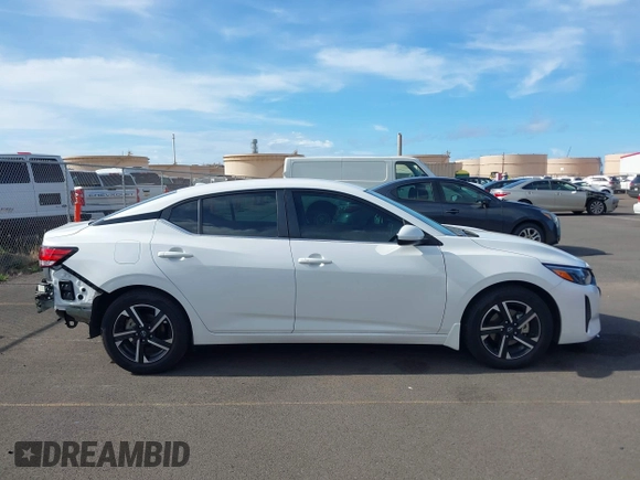 2024 Nissan Sentra SV with VIN 3N1AB8CV8RY320967, listed as a IAAI auction lot 42088012 with 8,863 mi miles and . Bid and sale history available at DreamBid. Image 14.
