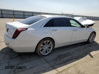 2017 Cadillac CT6 Platinum AWD with VIN 1G6KN5R60HU124243, listed as a Copart auction lot 69525924 with 95,601 mi miles and Salvage title. Bid and sale history available at DreamBid. Image 3.