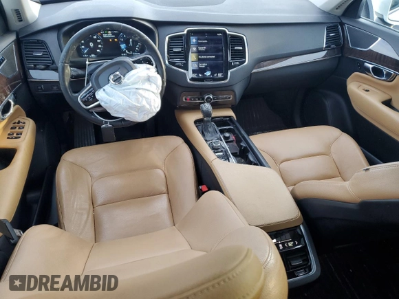 2016 Volvo XC90 T6 Momentum with VIN YV4A22PK5G1078003, listed as a Copart auction lot 42907025 with 75,571 mi miles and Salvage Title. Bid and sale history available at carsss.com. Image 8.