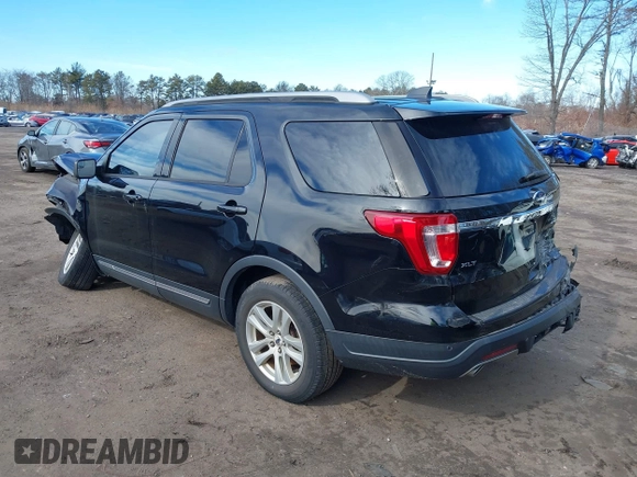 2018 Ford Explorer XLT with VIN 1FM5K8D80JGA22857, listed as a IAAI auction lot 41592026 with 64,145 mi miles and . Bid and sale history available at DreamBid. Image 3.