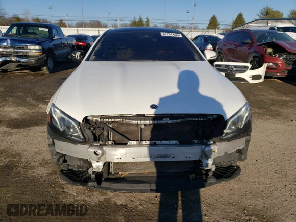 2018 Mercedes-Benz E-Class E 400 with VIN WDD1J6GB0JF009586, listed as a Copart auction lot 87794405 with 66,647 mi miles and Salvage Title. Bid and sale history available at carsss.com. Image 5.