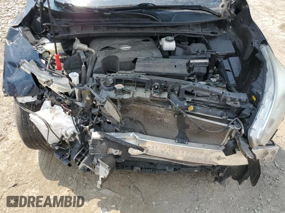 2017 Nissan Murano SV with VIN 5N1AZ2MG9HN115283, listed as a Copart auction lot 63035814 with 129,018 mi miles and Salvage Title. Bid and sale history available at carsss.com. Image 13.