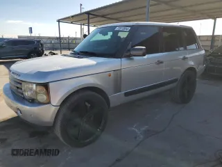 2004 Land Rover Range Rover with VIN SALMF11434A162723, listed as a Copart auction lot 72813894 with Not provided miles and Salvage title. Bid and sale history available at DreamBid. Image 1.
