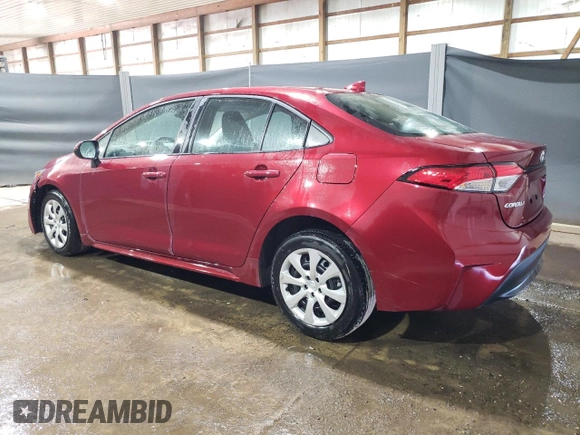2025 Toyota Corolla LE with VIN 5YFB4MDE7SP238687, listed as a Copart auction lot 54579345 with 11,442 mi miles and Clean Title. Bid and sale history available at carsss.com. Image 2.