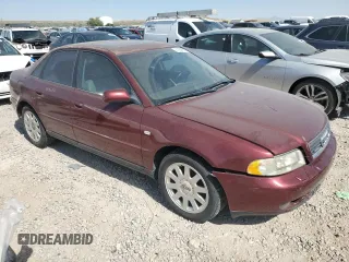 2001 Audi A4 с VIN WAUDC68D01A002424, выставлен на аукционе Copart как лот 61969125 с пробегом 92 058 миль миль и Чистый • Clean title. История ставок и продаж доступна на DreamBid. Изображение 4.