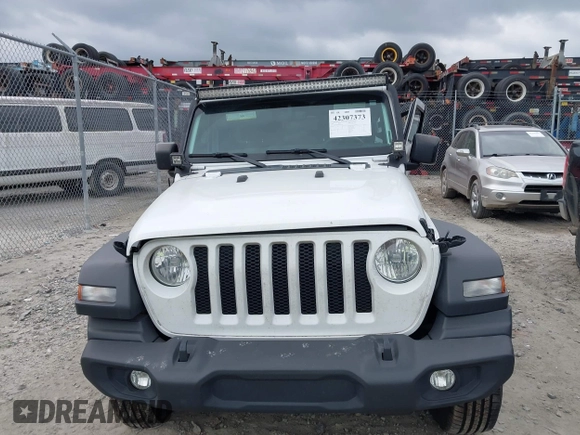 2023 Jeep Wrangler Willys z VIN 1C4HJXDG9PW545749, wystawiony jako IAAI lot #42307373 z przebiegiem 44 176 mil mil oraz . Historia ofert i sprzedaży dostępna na DreamBid. Obrazek 12.