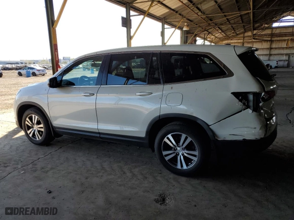 2018 Honda Pilot EX-L with VIN 5FNYF5H51JB016743, listed as a Copart auction lot 46347275 with 106,433 mi miles and Salvage Title. Bid and sale history available at carsss.com. Image 2.