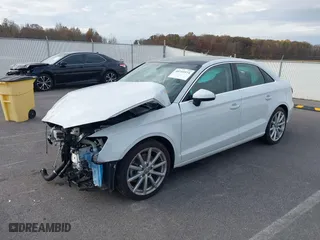 2015 Audi A3 1.8T Premium with VIN WAUACGFF8F1004619, listed as a IAAI auction lot 40755574 with 22,664 mi miles. Bid and sale history available at carsss.com. Image 18.