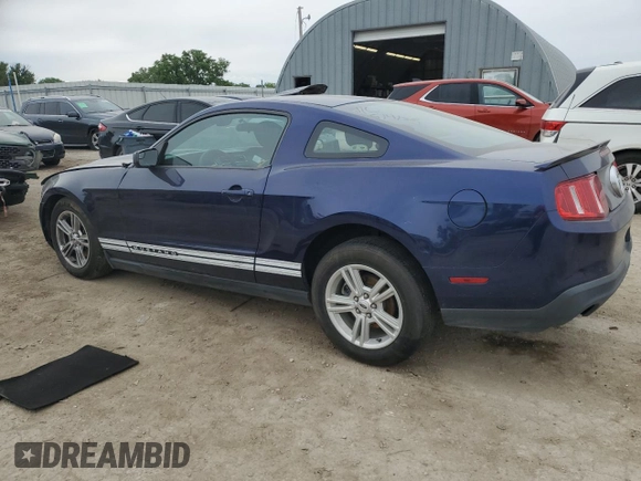 2012 Ford Mustang Premium with VIN 1ZVBP8AM0C5234759, listed as a Copart auction lot 56045825 with Not provided miles and Salvage title. Bid and sale history available at DreamBid. Image 2.