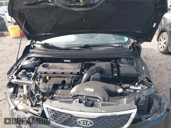 2013 Kia Forte EX with VIN KNAFU4A25D5713570, listed as a IAAI auction lot 42050462 with 87,027 mi miles. Bid and sale history available at carsss.com. Image 10.