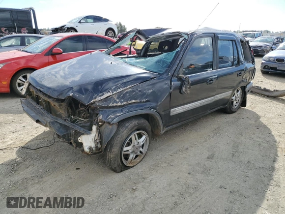 2000 Honda CR-V EX with VIN JHLRD1868YS012121, listed as a Copart auction lot 76367674 with 80,323 mi miles and Non Repairable. Bid and sale history available at carsss.com. Image 1.