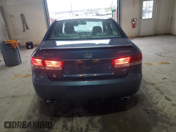2006 Hyundai Sonata GLS with VIN 5NPEU46F66H022786, listed as a Copart auction lot 51565365 with 180,104 mi miles and Salvage Title. Bid and sale history available at DreamBid. Image 6.