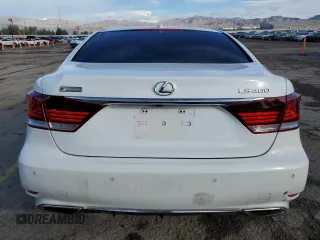 2015 Lexus LS with VIN JTHBL5EF1F5135587, listed as a Copart auction lot 45588705 with 116,289 mi miles and Salvage Title. Bid and sale history available at carsss.com. Image 6.