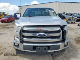 2017 Ford F-150 XL with VIN 1FTEW1EG1HKE48733, listed as a Copart auction lot 61860995 with 180,898 mi miles and Salvage title. Bid and sale history available at DreamBid. Image 5.